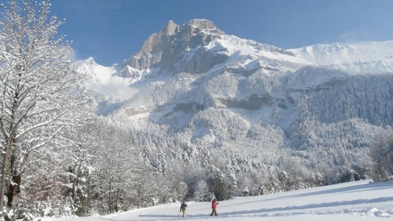 Ski nordique sous le Grand Ferrand