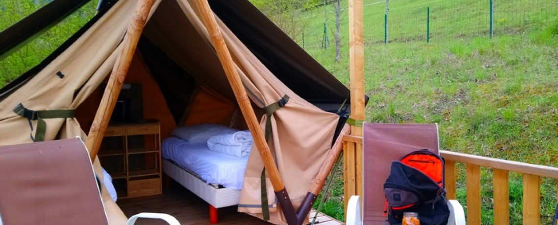 Camping Belle Roche - La tente liberté