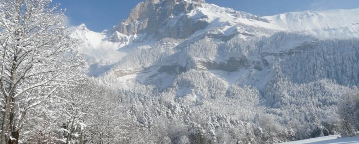 Ski nordique sous le Grand Ferrand