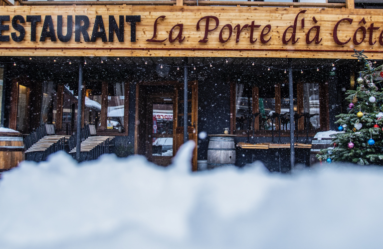 Restaurant La Porte d&#039;à Côté.